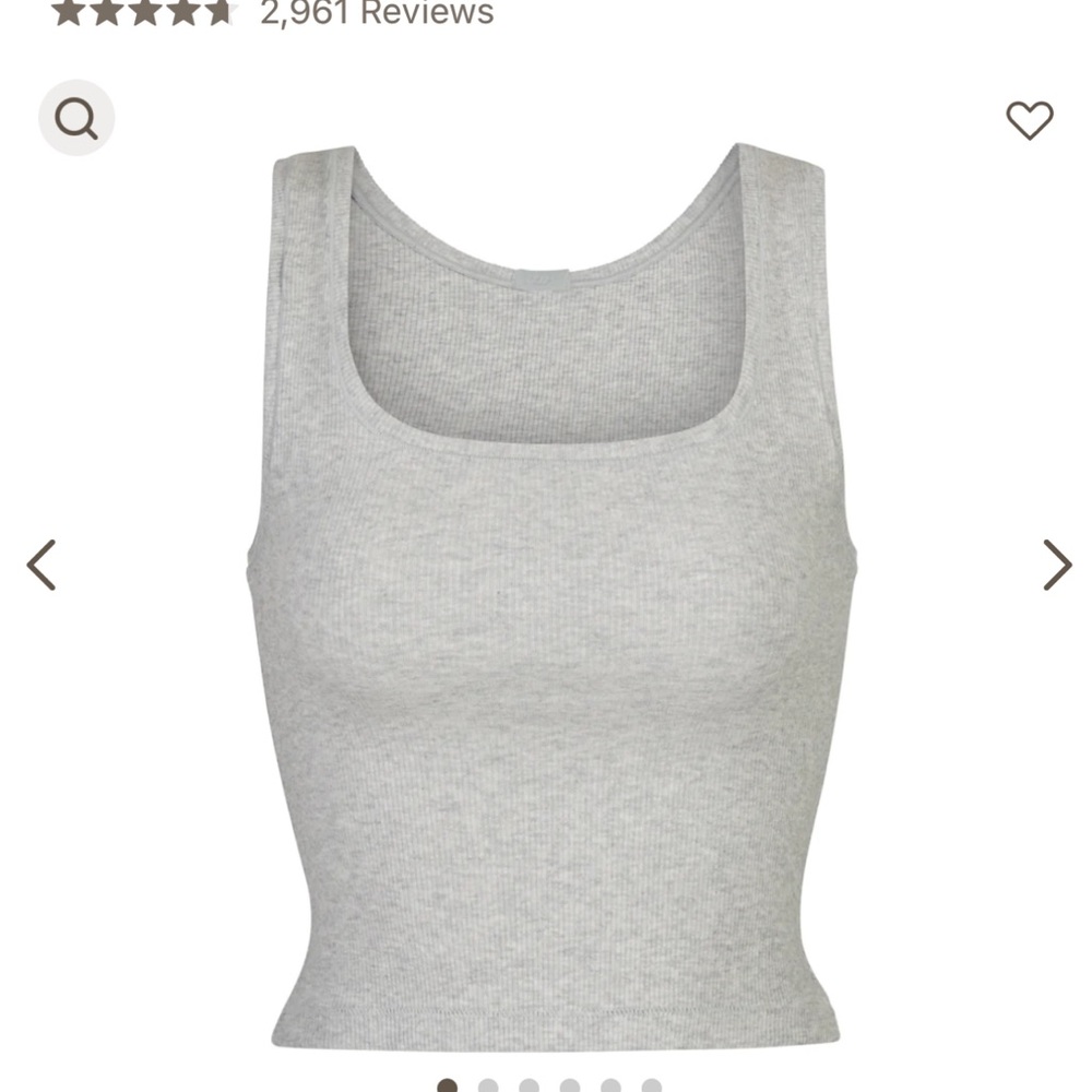 Skims cotton tank and leggings set